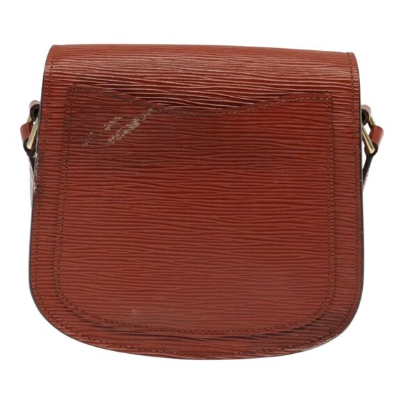 LOUIS VUITTON Epi Saint Cloud PM Shoulder Bag Brown M52213 LV Auth 94852 - Picture 3 of 15